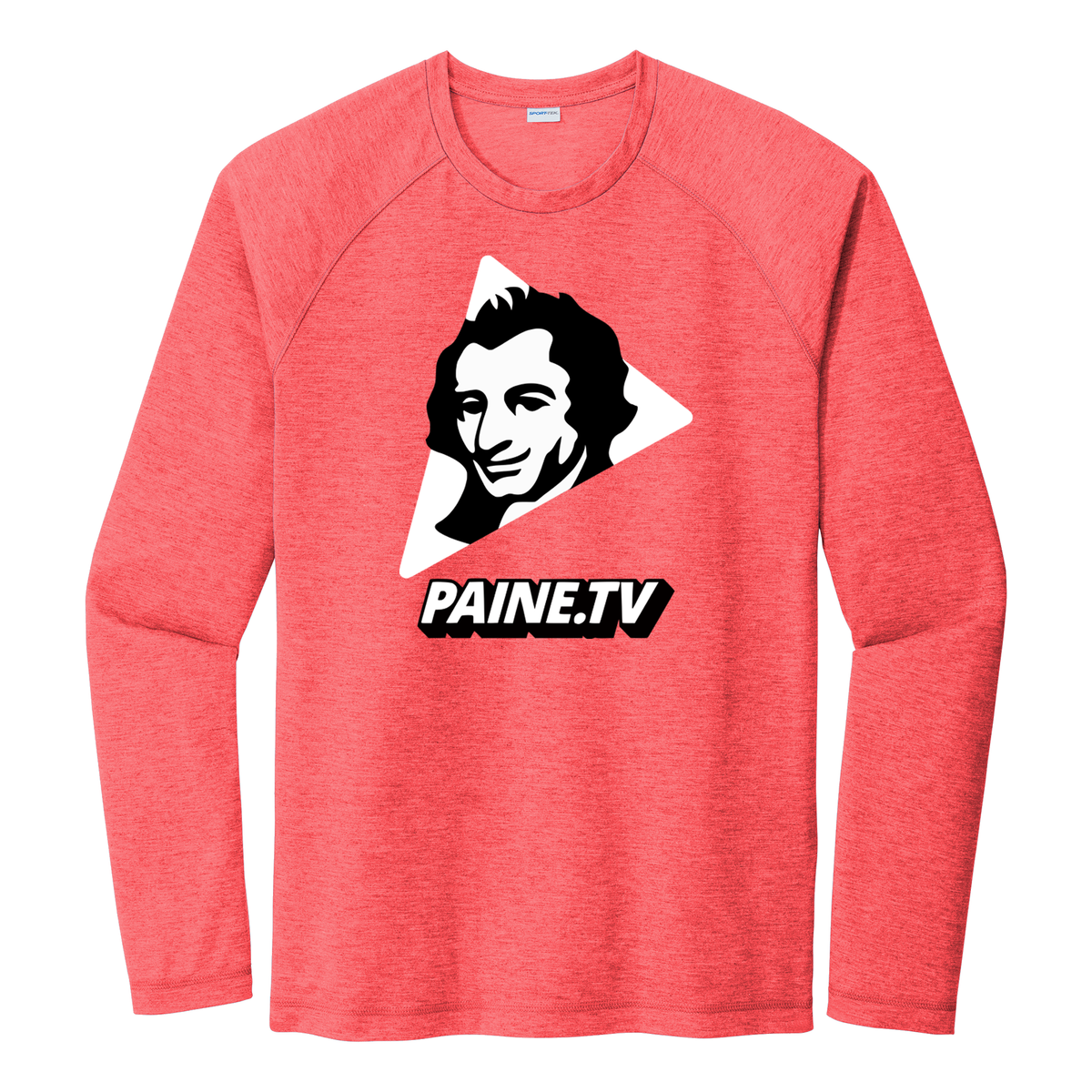 Paine.TV - Sport-Tek PosiCharge Long Sleeve Tri-Blend Wicking Raglan Tee