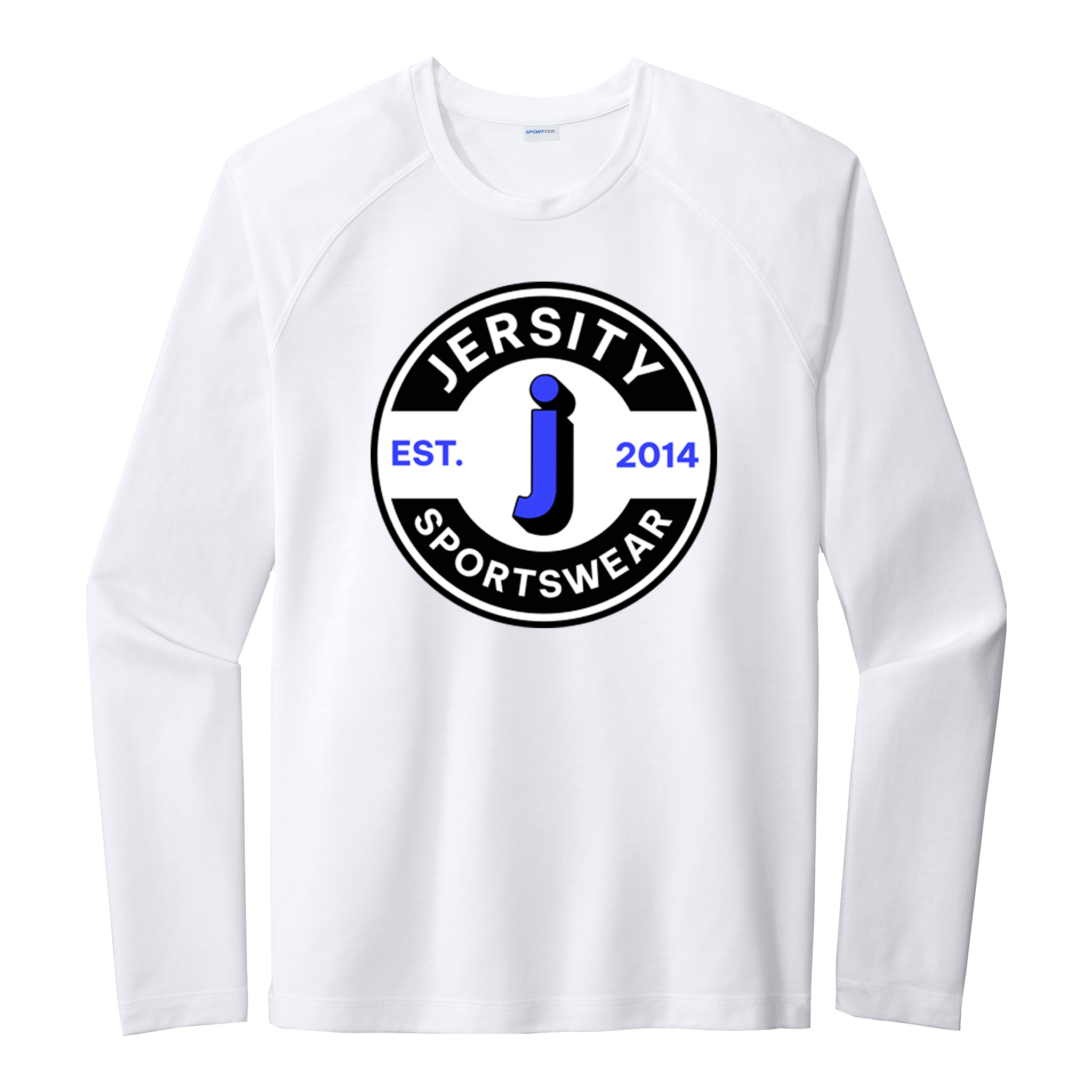 Jersity circle - Sport-Tek PosiCharge Long Sleeve Tri-Blend Wicking Raglan Tee
