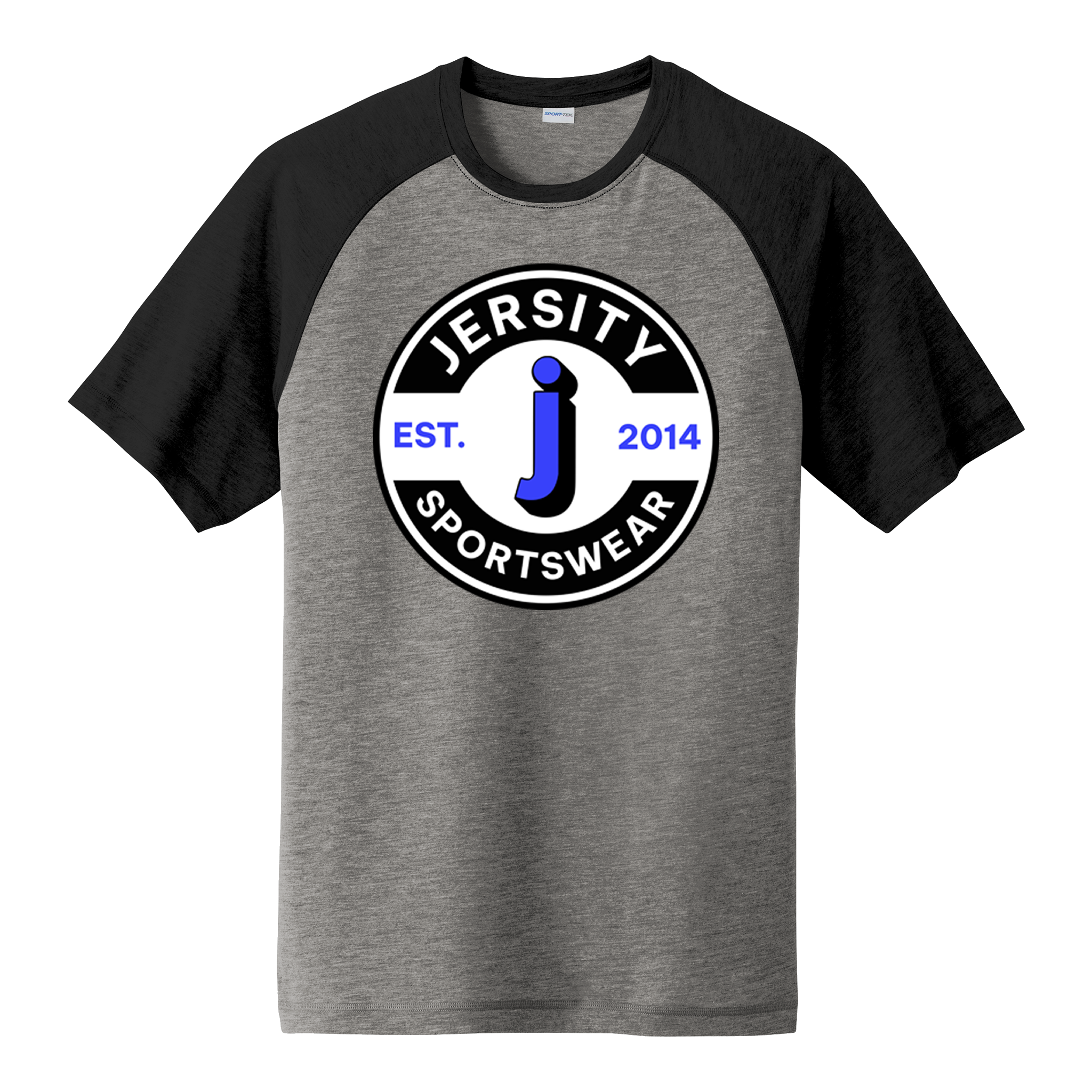 Jersity circle - Sport-Tek PosiCharge Tri-Blend Wicking Raglan Tee