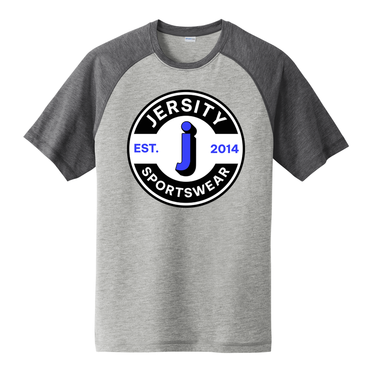Jersity circle - Sport-Tek PosiCharge Tri-Blend Wicking Raglan Tee