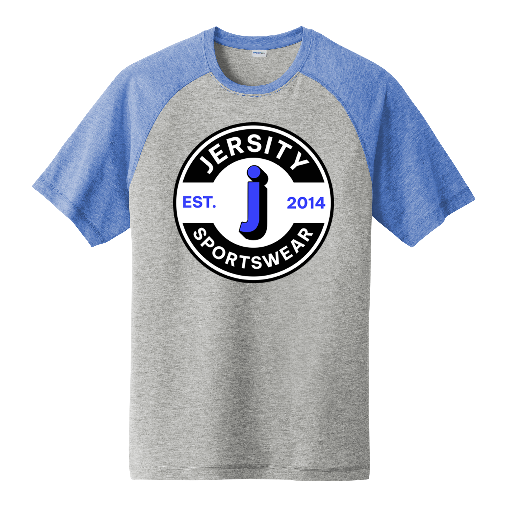 Jersity circle - Sport-Tek PosiCharge Tri-Blend Wicking Raglan Tee