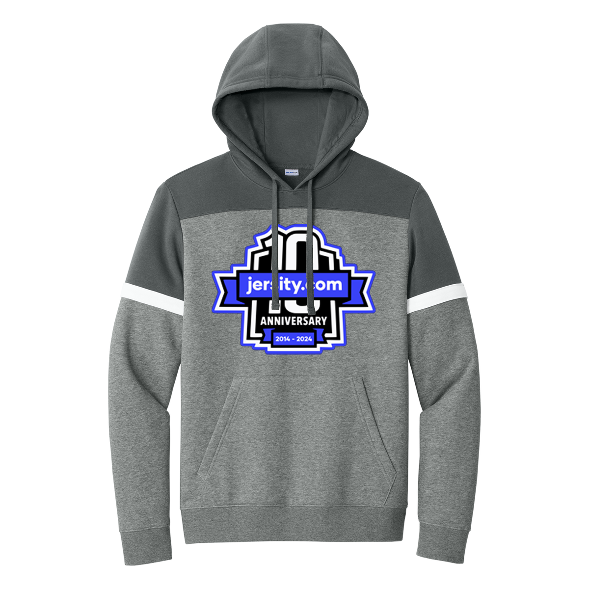 Jersity 10th Anniversary - Sport-Tek Drive Fleece Colorblock Hoodie