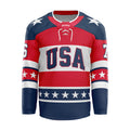 USA Classic Red Hockey Jersey